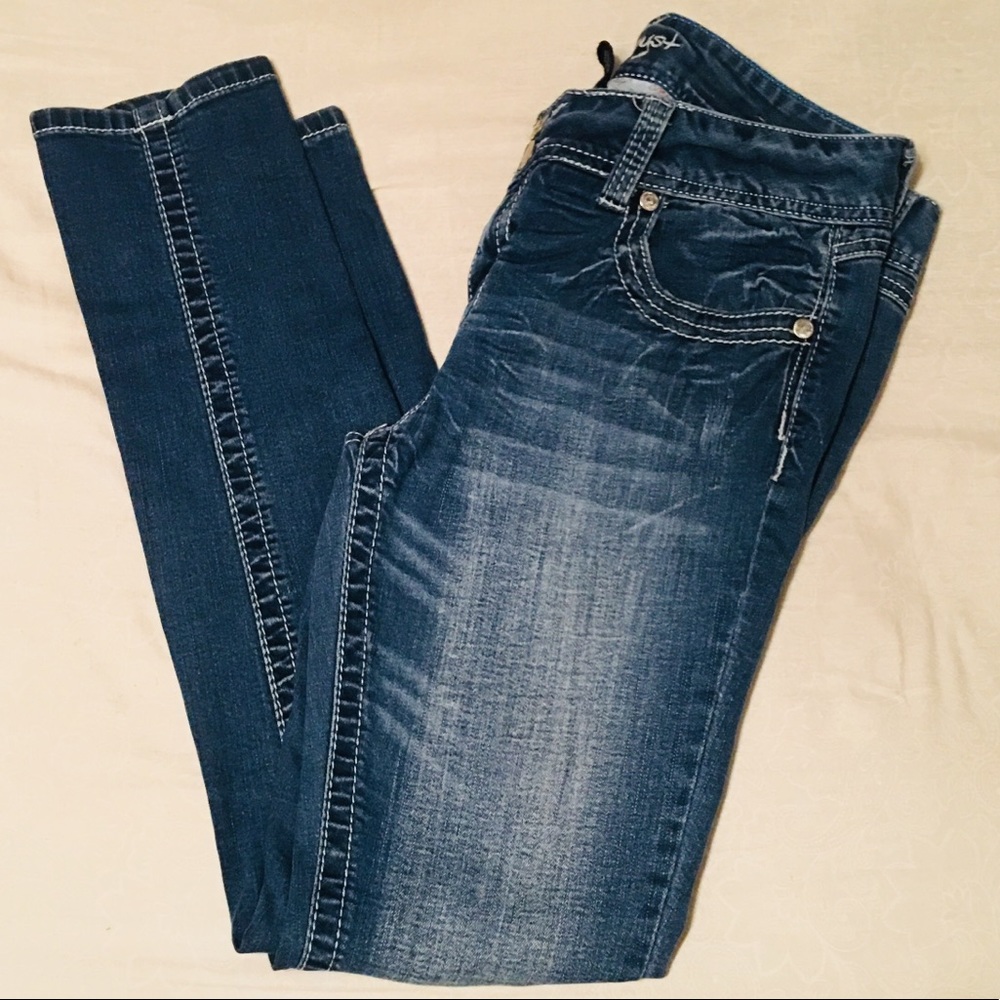Amethyst Jeans Size 11 Straight Leg